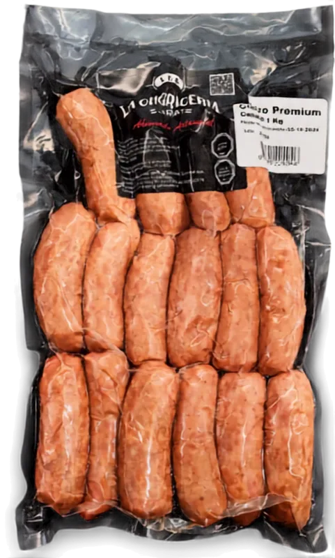 Chorizo parrillero envasado