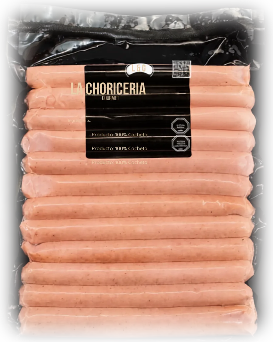 Salchichas alemanas envasadas